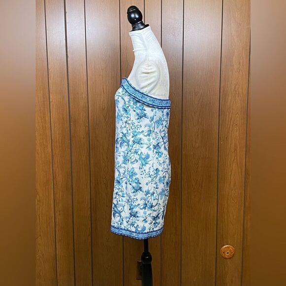 Alice and Olivia Strapless Mini Floral Dress size 10 - Picture 9 of 14